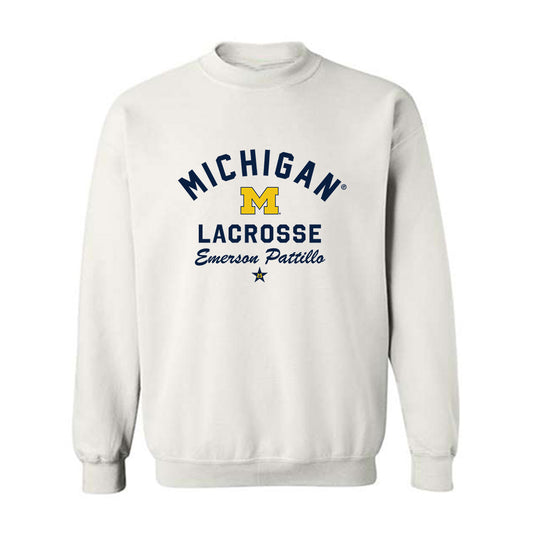 Michigan - NCAA Women's Lacrosse : Emerson Pattillo - Classic Shersey Crewneck Sweatshirt-0