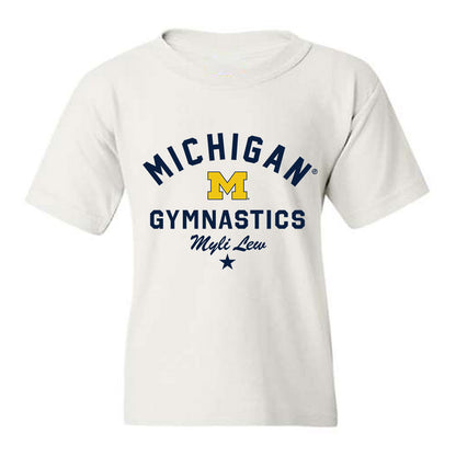 Michigan - NCAA Women's Gymnastics : Myli Lew - Classic Shersey Youth T-Shirt-0