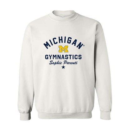 Michigan - NCAA Women's Gymnastics : Sophie Parenti - Classic Shersey Crewneck Sweatshirt-0