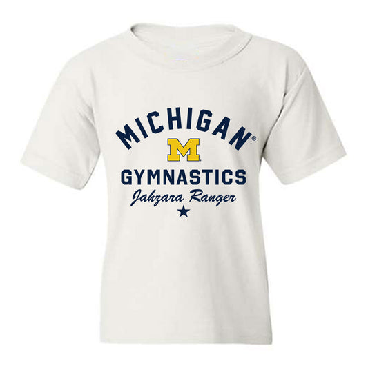 Michigan - NCAA Women's Gymnastics : Jahzara Ranger - Classic Shersey Youth T-Shirt-0