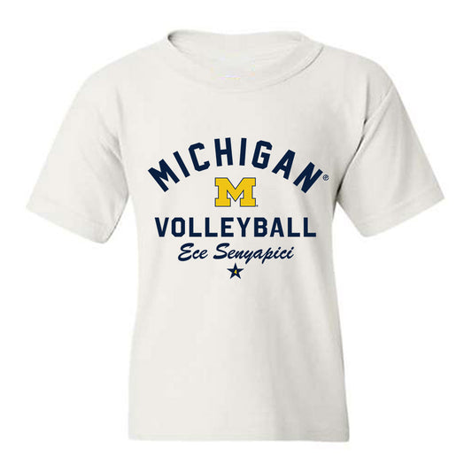 Michigan - NCAA Women's Volleyball : Ece Senyapici - Classic Shersey Youth T-Shirt-0