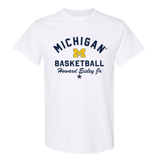 Michigan - NCAA Men's Basketball : Howard Eisley Jr - Classic Shersey T-Shirt-0