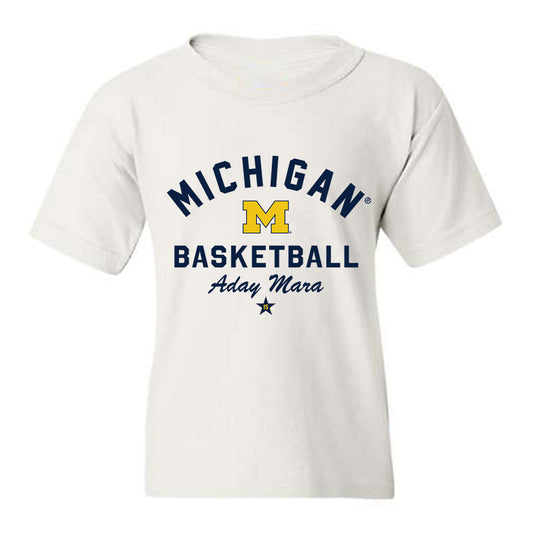 Michigan - NCAA Men's Basketball : Aday Mara - Classic Shersey Youth T-Shirt-0