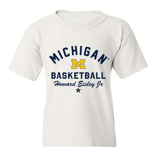 Michigan - NCAA Men's Basketball : Howard Eisley Jr - Classic Shersey Youth T-Shirt-0