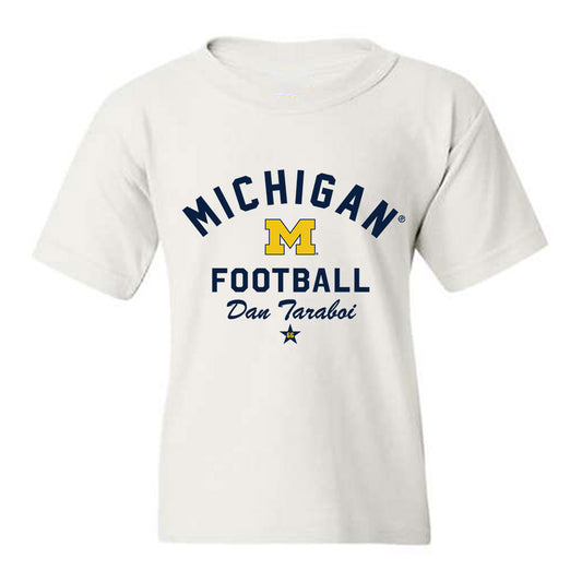 Michigan - NCAA Football : Dan Taraboi - Classic Shersey Youth T-Shirt-0