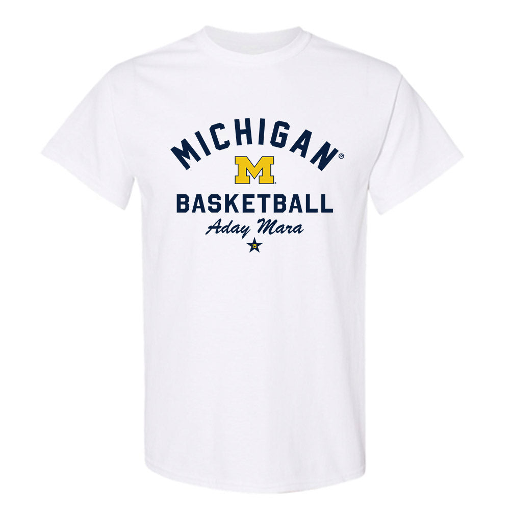 Michigan - NCAA Men's Basketball : Aday Mara - Classic Shersey T-Shirt-0