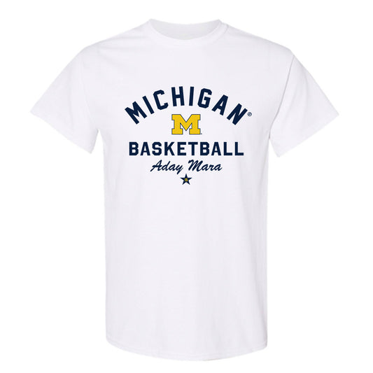Michigan - NCAA Men's Basketball : Aday Mara - Classic Shersey T-Shirt-0