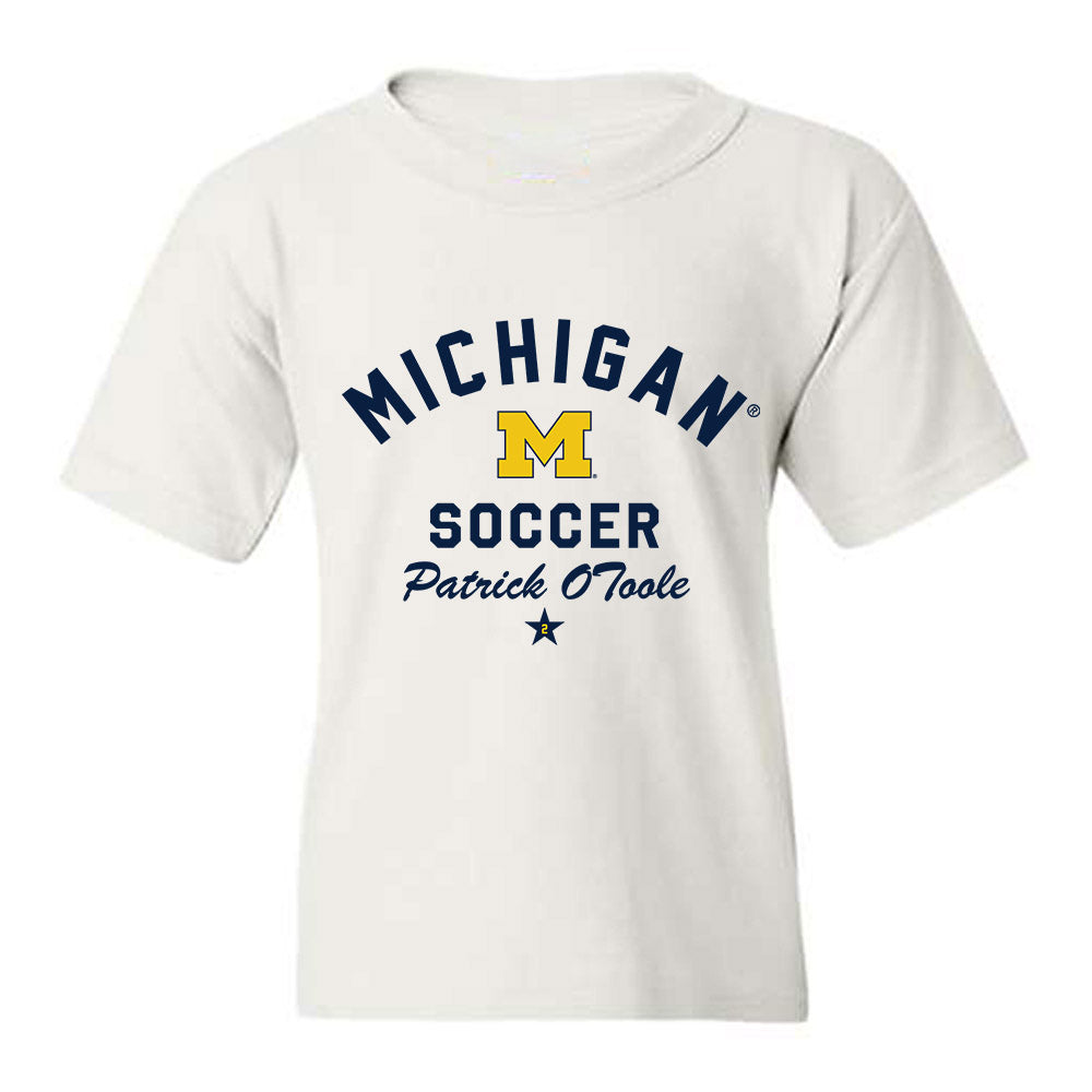 Michigan - NCAA Men's Soccer : Patrick OToole - Classic Shersey Youth T-Shirt-0
