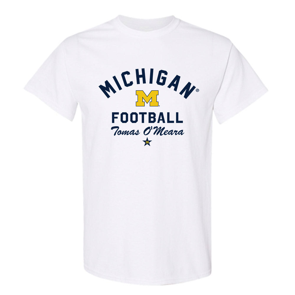 Michigan - NCAA Football : Tomas O'Meara - Classic Shersey T-Shirt-0