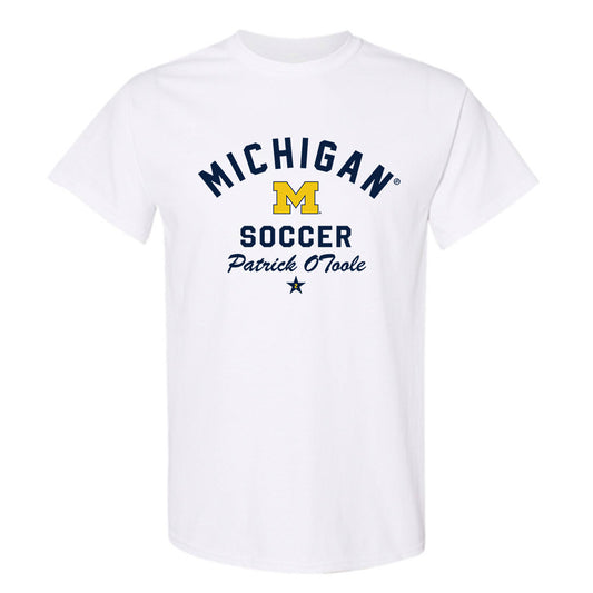 Michigan - NCAA Men's Soccer : Patrick OToole - Classic Shersey T-Shirt-0