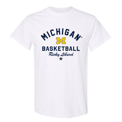 Michigan - NCAA Men's Basketball : Ricky Liburd - Classic Shersey T-Shirt-0