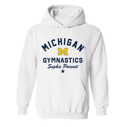 Michigan - NCAA Women's Gymnastics : Sophie Parenti - Classic Shersey Hooded Sweatshirt-0