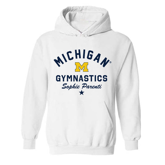 Michigan - NCAA Women's Gymnastics : Sophie Parenti - Classic Shersey Hooded Sweatshirt-0