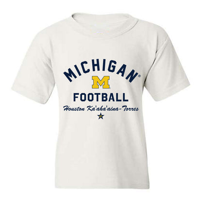 Michigan - NCAA Football : Houston Ka'aha'aina-Torres - Classic Shersey Youth T-Shirt-0