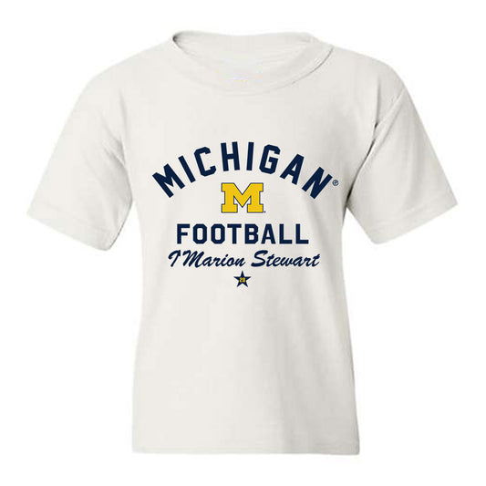 Michigan - NCAA Football : I'Marion Stewart - Classic Shersey Youth T-Shirt-0