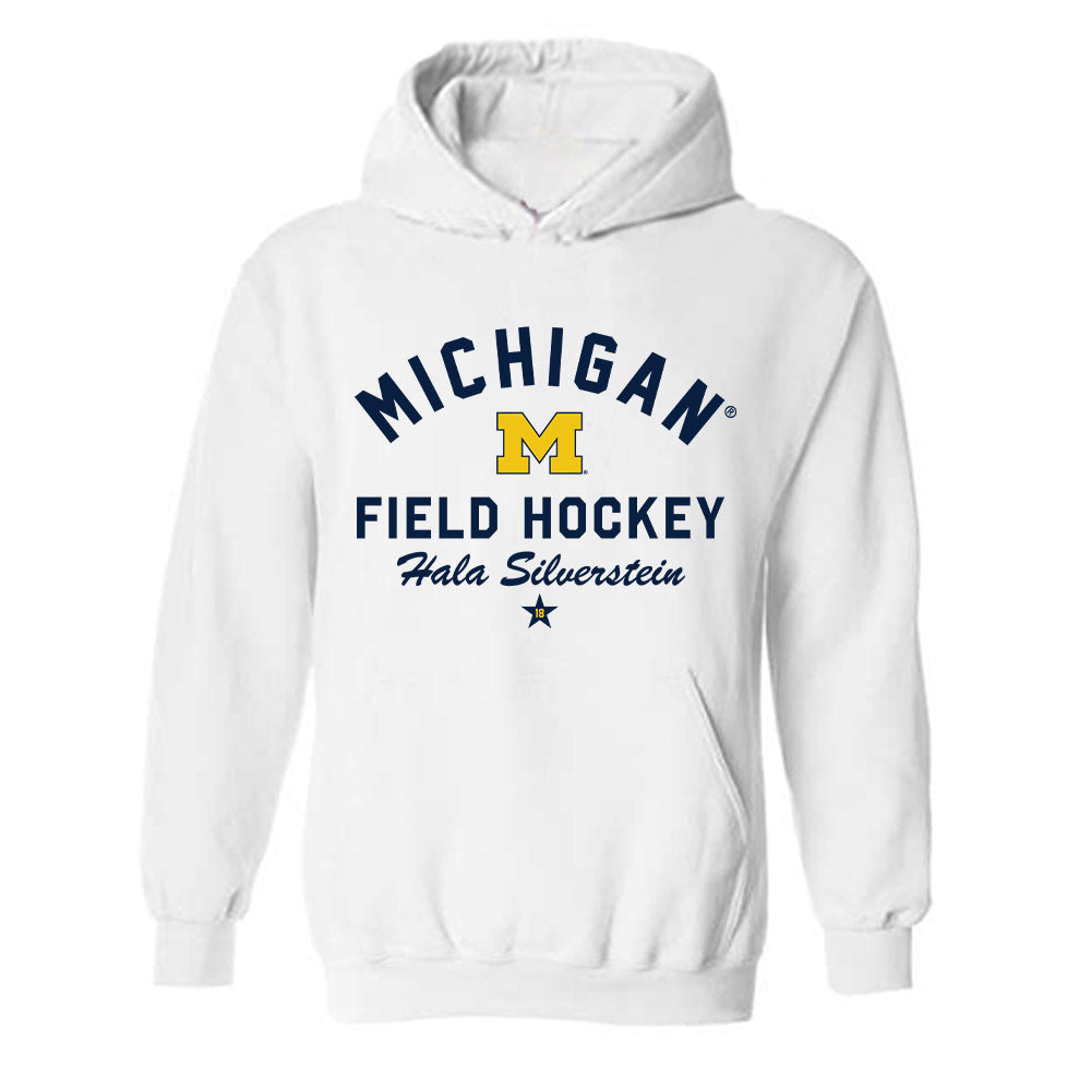 Michigan - NCAA Women's Field Hockey : Hala Silverstein - Classic Shersey Hooded Sweatshirt-0