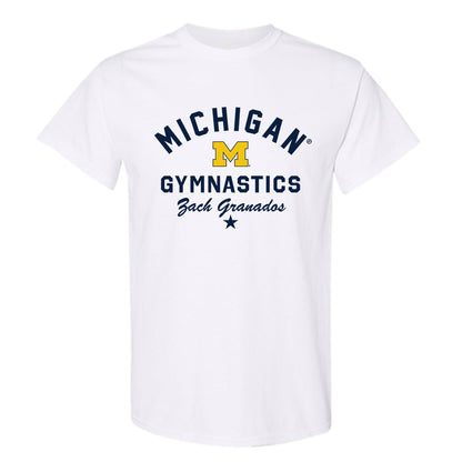 Michigan - NCAA Men's Gymnastics : Zach Granados - Classic Shersey T-Shirt-0