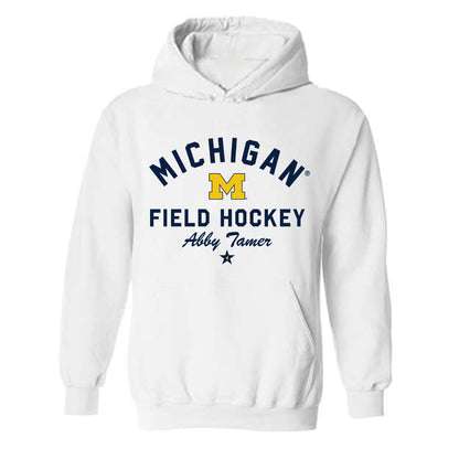 Michigan - NCAA Women's Field Hockey : Abby Tamer - Classic Shersey Hooded Sweatshirt-0