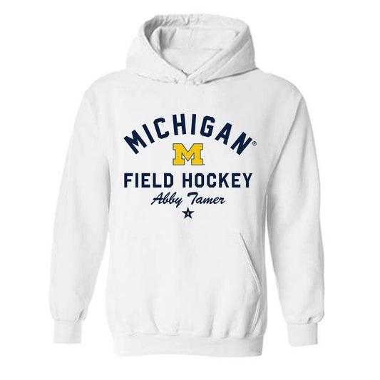 Michigan - NCAA Women's Field Hockey : Abby Tamer - Classic Shersey Hooded Sweatshirt-0