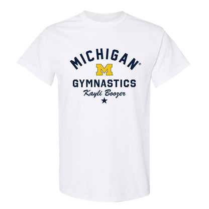 Michigan - NCAA Women's Gymnastics : Kayli Boozer - Classic Shersey T-Shirt-0