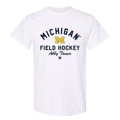 Michigan - NCAA Women's Field Hockey : Abby Tamer - Classic Shersey T-Shirt-0