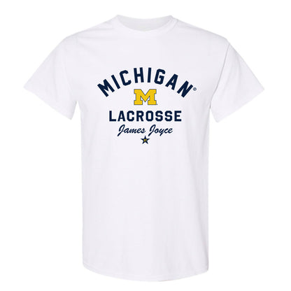Michigan - NCAA Men's Lacrosse : James Joyce - Classic Shersey T-Shirt-0