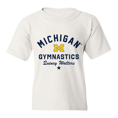 Michigan - NCAA Women's Gymnastics : Quincy Walters - Classic Shersey Youth T-Shirt-0