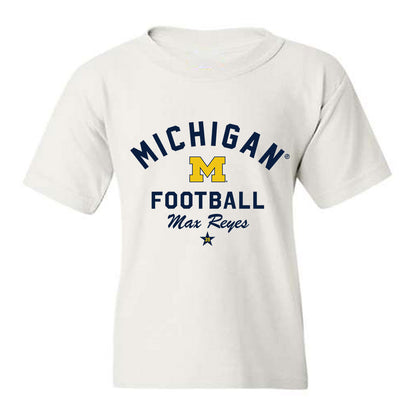 Michigan - NCAA Football : Max Reyes - Classic Shersey Youth T-Shirt-0