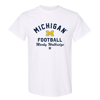 Michigan - NCAA Football : Marky Walbridge - Classic Shersey T-Shirt-0