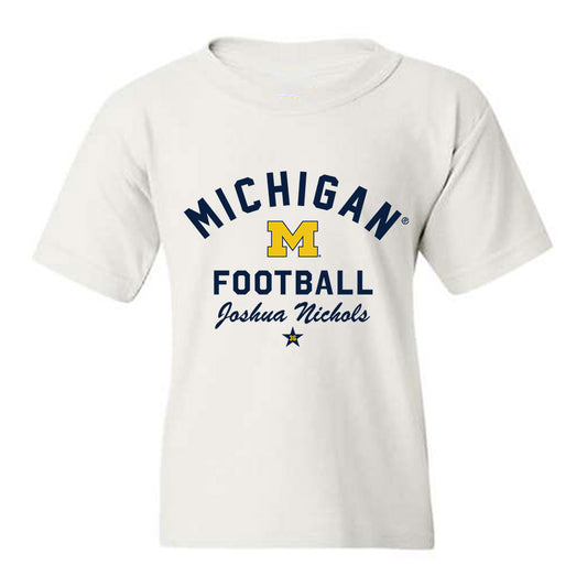Michigan - NCAA Football : Joshua Nichols - Classic Shersey Youth T-Shirt-0