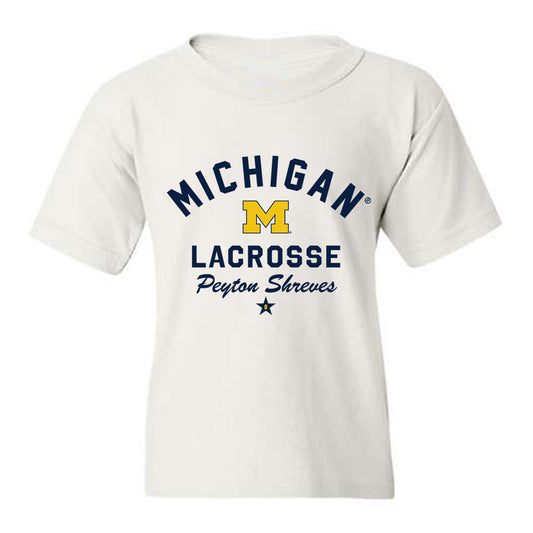 Michigan - NCAA Women's Lacrosse : Peyton Shreves - Classic Shersey Youth T-Shirt-0