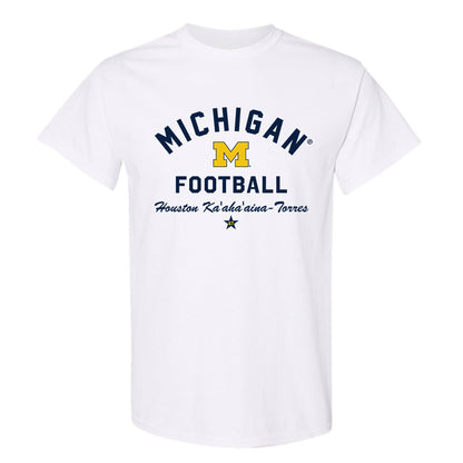 Michigan - NCAA Football : Houston Ka'aha'aina-Torres - Classic Shersey T-Shirt-0