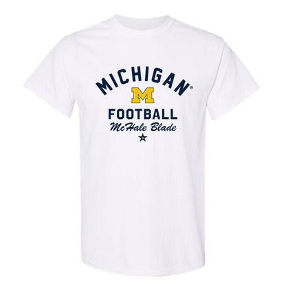 Michigan - NCAA Football : McHale Blade - Classic Shersey T-Shirt-0