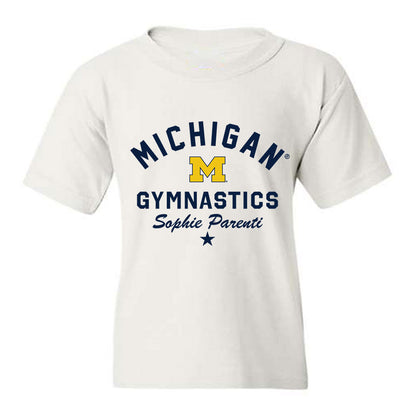 Michigan - NCAA Women's Gymnastics : Sophie Parenti - Classic Shersey Youth T-Shirt-0