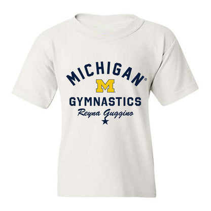Michigan - NCAA Women's Gymnastics : Reyna Guggino - Classic Shersey Youth T-Shirt-0