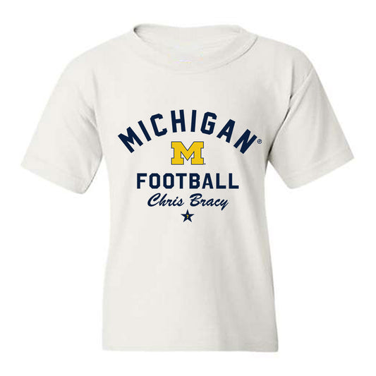 Michigan - NCAA Football : Chris Bracy - Classic Shersey Youth T-Shirt-0