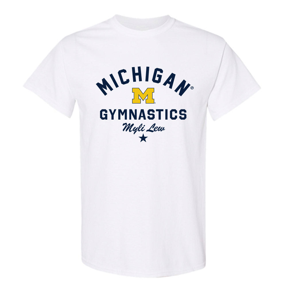 Michigan - NCAA Women's Gymnastics : Myli Lew - Classic Shersey T-Shirt-0