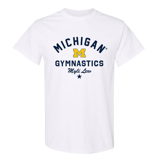 Michigan - NCAA Women's Gymnastics : Myli Lew - Classic Shersey T-Shirt-0