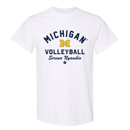 Michigan - NCAA Women's Volleyball : Serena Nyambio - Classic Shersey T-Shirt-0