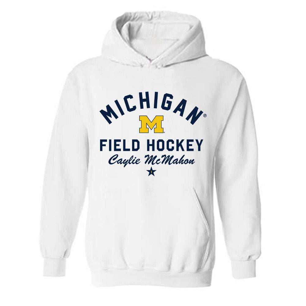 Michigan - NCAA Women's Field Hockey : Caylie McMahon - Classic Shersey Hooded Sweatshirt-0