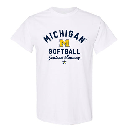 Michigan - NCAA Softball : Jenissa Conway - Classic Shersey T-Shirt-0
