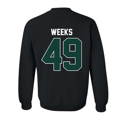 Michigan State - NCAA Football : Alex Weeks - Classic Shersey Crewneck Sweatshirt-7