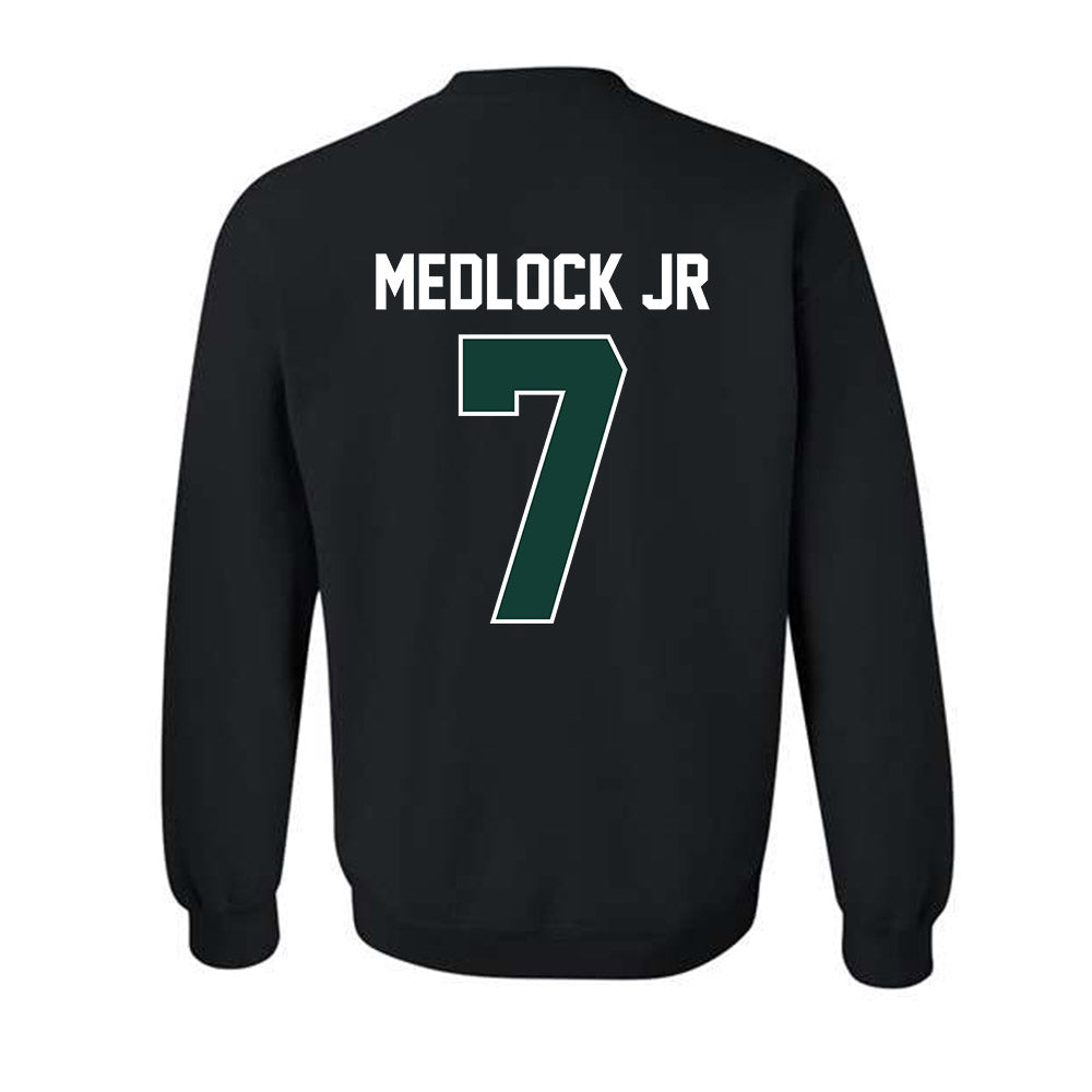 Michigan State - NCAA Men's Basketball : Carlos Medlock jr - Classic Shersey Crewneck Sweatshirt-7