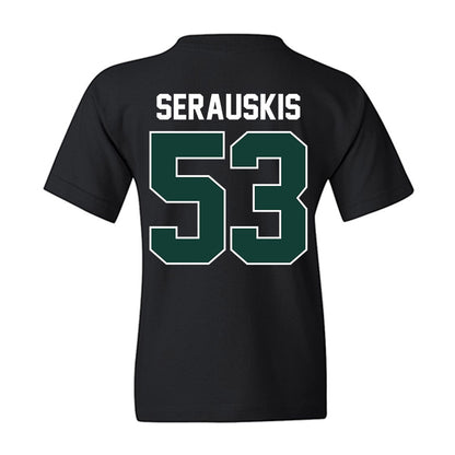Michigan State - NCAA Football : Trey Serauskis - Classic Shersey Youth T-Shirt-7