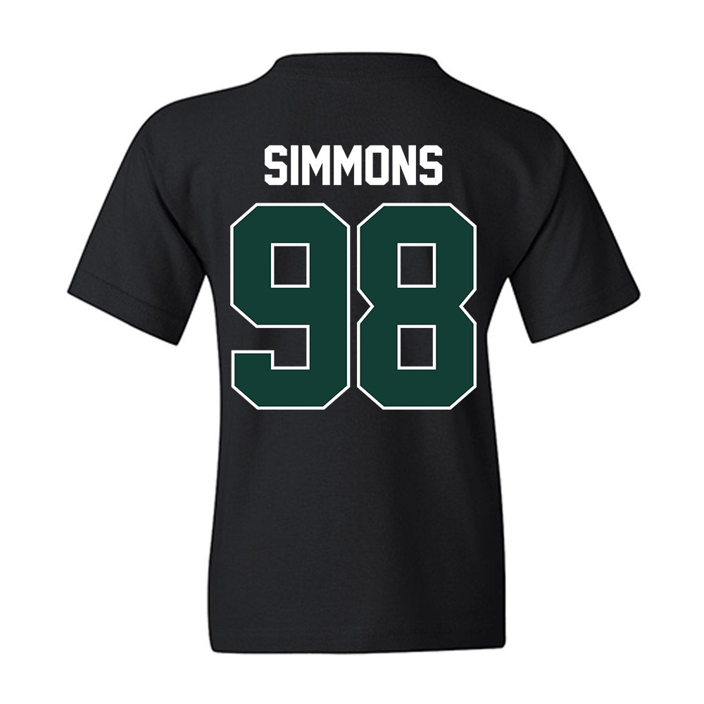 Michigan State - NCAA Football : Derrick Simmons - Classic Shersey Youth T-Shirt-7