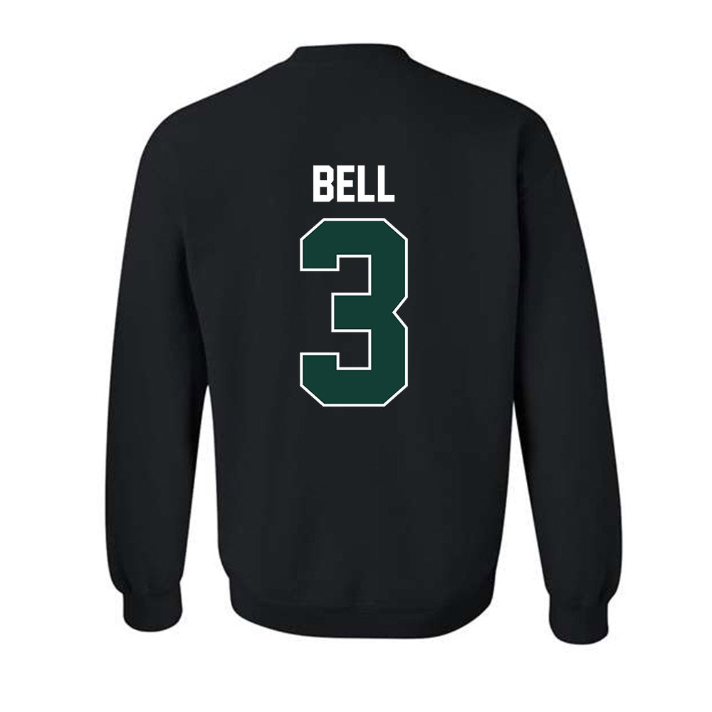 Michigan State - NCAA Football : Tre Bell - Classic Shersey Crewneck Sweatshirt-7
