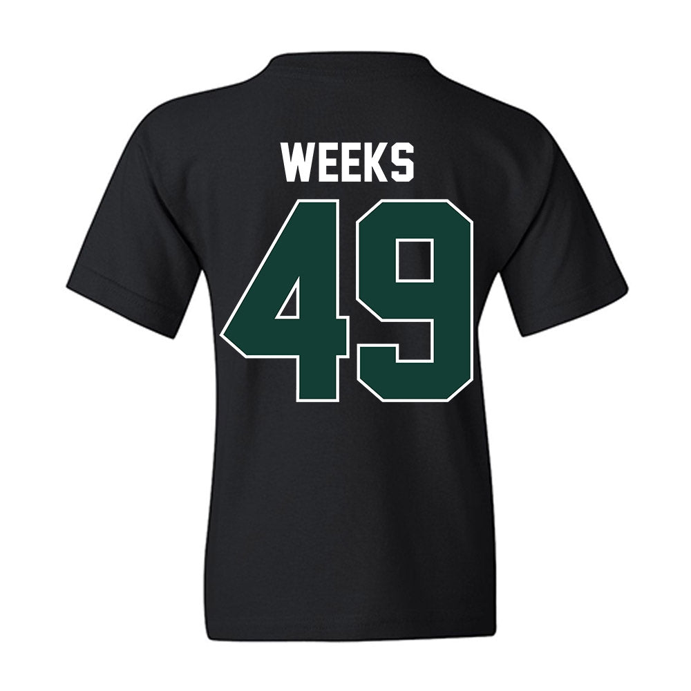 Michigan State - NCAA Football : Alex Weeks - Classic Shersey Youth T-Shirt-7