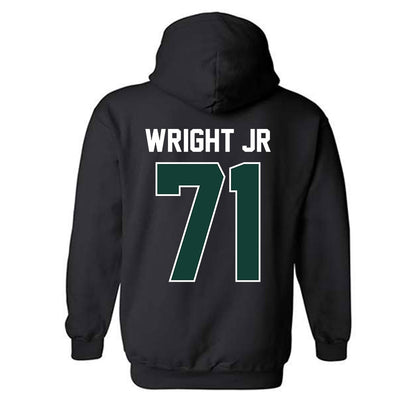 Michigan State - NCAA Football : Robert Wright Jr - Classic Shersey Hooded Sweatshirt-7