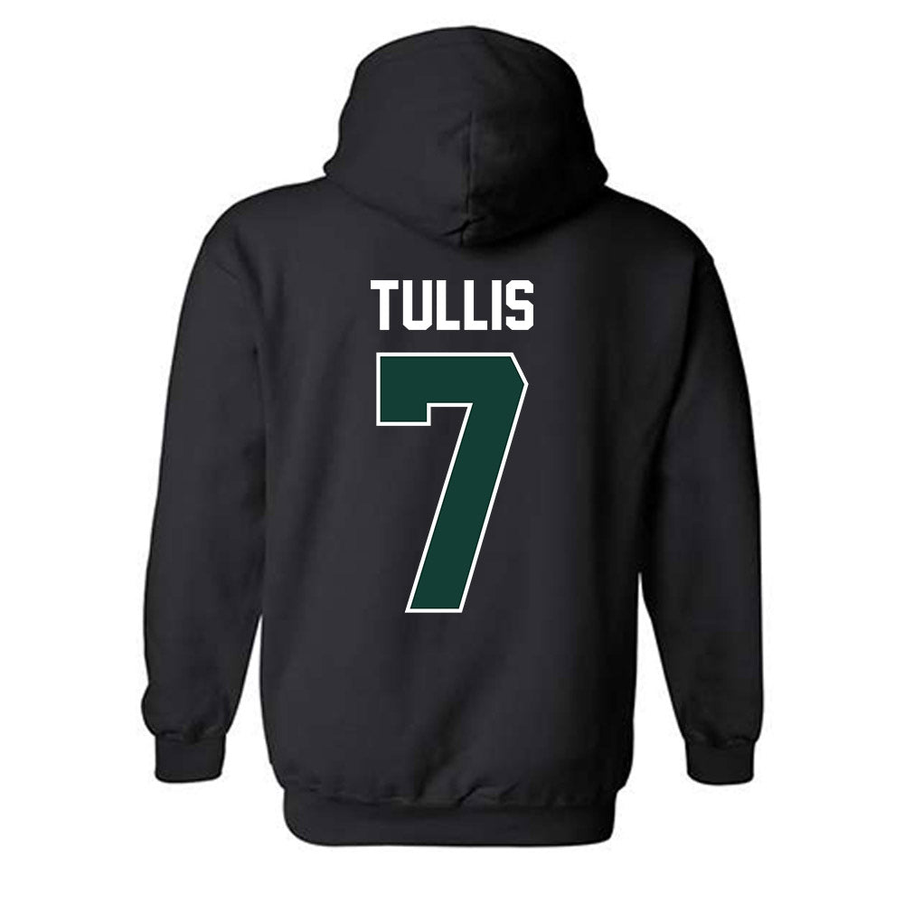 Michigan State - NCAA Football : Brandon Tullis - Classic Shersey Hooded Sweatshirt-7