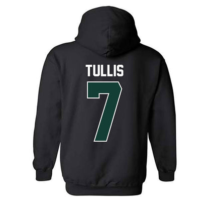 Michigan State - NCAA Football : Brandon Tullis - Classic Shersey Hooded Sweatshirt-7